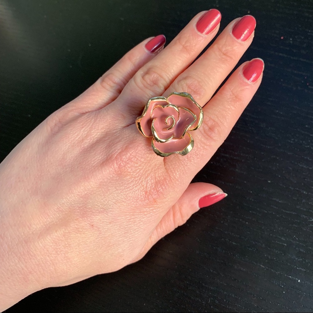 Floral Cocktail Ring
